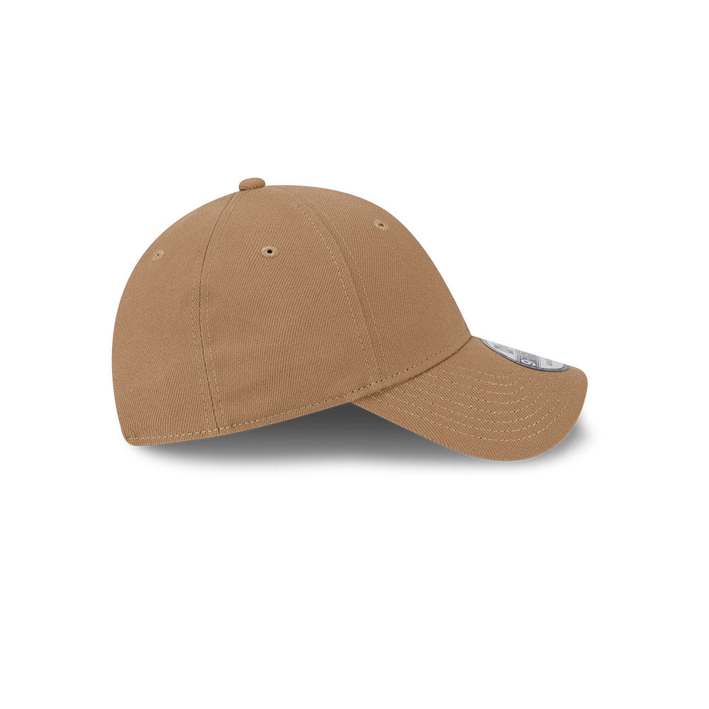 New Era Hat - Blank Seasonal Essentials Khaki 9Forty Strapback Cap
